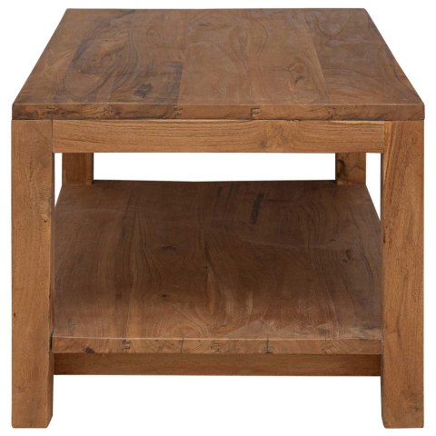 STOLIK KAWOWY NATURALNY 100X50X40CM LITE DREWNO TEAKOWE