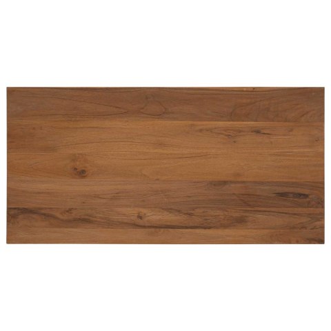 STOLIK KAWOWY NATURALNY 100X50X40CM LITE DREWNO TEAKOWE