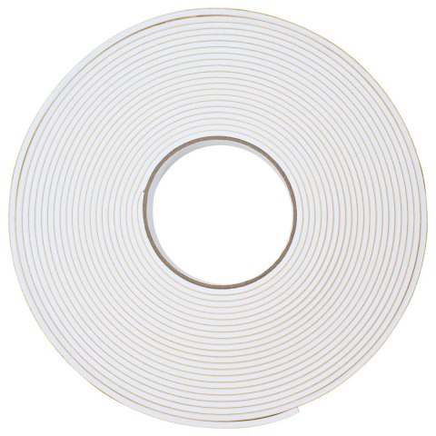 VidaXL Taśma samoprzylepna z pianki 2 pcs Biały 15mm x 10m Pianka CR