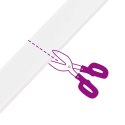 VidaXL Taśma samoprzylepna z pianki 2 pcs Biały 15mm x 10m Pianka CR