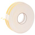 TAŚMA SAMOPRZYLEPNA Z PIANKI 2 PCS BIAŁY 15MMX10M PIANKA CR