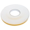 VidaXL Taśma samoprzylepna z pianki 2 pcs Biały 20mm x 10m Pianka CR
