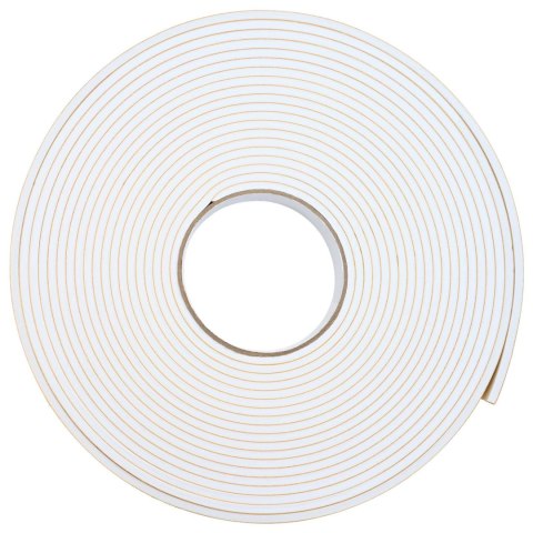 VidaXL Taśma samoprzylepna z pianki 2 pcs Biały 20mm x 10m Pianka CR