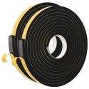 VidaXL Taśma samoprzylepna z pianki 2 pcs Czarny 20mm x 5m Pianka CR