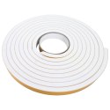 VidaXL Taśma samoprzylepna z pianki 4 pcs Biały 15mm x 5m Pianka CR