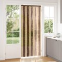 VidaXL Firanka owadobojna z chenillu Brązowy i beżowy 90 x 220 cm
