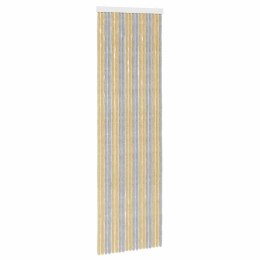 VidaXL Firanka owadobojna z chenillu Szary i beżowy 56 x 185 cm
