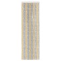 VidaXL Firanka owadobojna z chenillu Szary i beżowy 56 x 185 cm