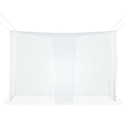 VidaXL Siatka na komary do łóżka 156 siatka 3 pcs Biały Poliester