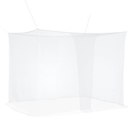 VidaXL Siatka na komary do łóżka 156 siatka 3 pcs Biały Poliester