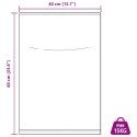 WORKI NA GRUZ OGRODOWE BIAŁE MOCNE NA ODPADY 50 SZT. BIAŁY 40X60CM
