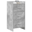 BUFET BETONOWY SZARY 40X36X80CM DREWNO INŻYNIERYJNE