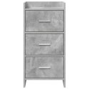 BUFET BETONOWY SZARY 40X36X80CM DREWNO INŻYNIERYJNE