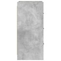 BUFET BETONOWY SZARY 40X36X80CM DREWNO INŻYNIERYJNE
