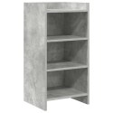 BUFET BETONOWY SZARY 40X36X80CM DREWNO INŻYNIERYJNE