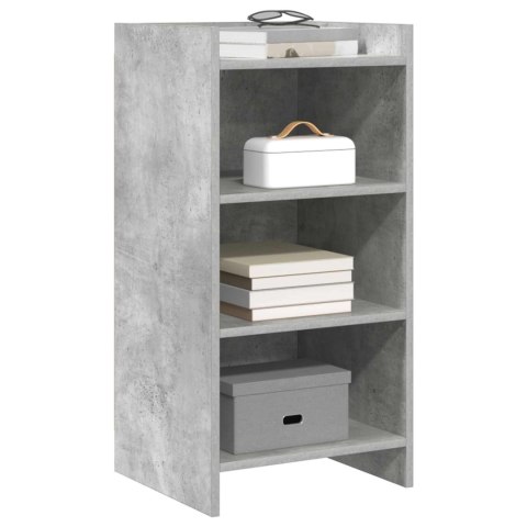 BUFET BETONOWY SZARY 40X36X80CM DREWNO INŻYNIERYJNE