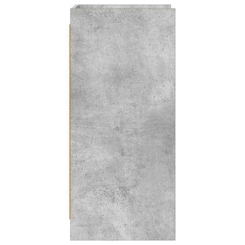 BUFET BETONOWY SZARY 40X36X80CM DREWNO INŻYNIERYJNE