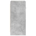 BUFET BETONOWY SZARY 40X36X80CM DREWNO INŻYNIERYJNE