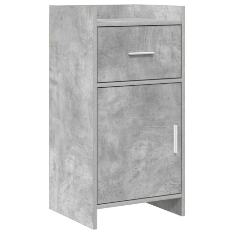 BUFET BETONOWY SZARY 40X36X80CM DREWNO INŻYNIERYJNE