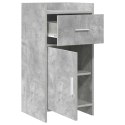 BUFET BETONOWY SZARY 40X36X80CM DREWNO INŻYNIERYJNE