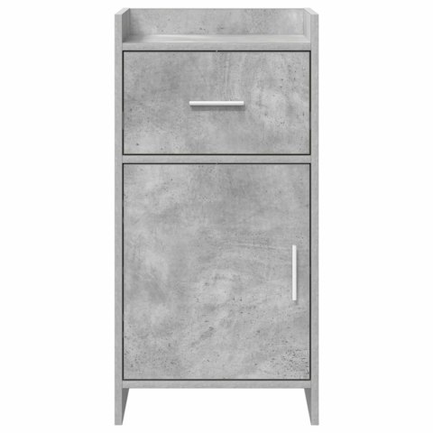 BUFET BETONOWY SZARY 40X36X80CM DREWNO INŻYNIERYJNE