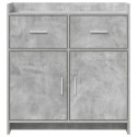 VidaXL Bufet Betonowy szary 75 x 36 x 80 cm Drewno inżynieryjne