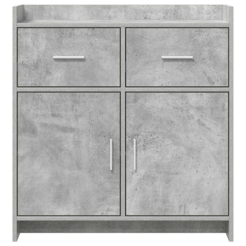 VidaXL Bufet Betonowy szary 75 x 36 x 80 cm Drewno inżynieryjne