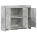 BUFET BETONOWY SZARY 98,5X33X80CM DREWNO INŻYNIERYJNE