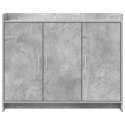 BUFET BETONOWY SZARY 98,5X33X80CM DREWNO INŻYNIERYJNE