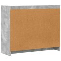 BUFET BETONOWY SZARY 98,5X33X80CM DREWNO INŻYNIERYJNE