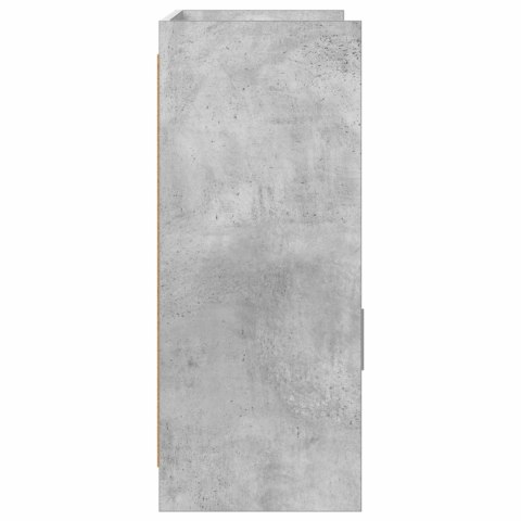 BUFET BETONOWY SZARY 98,5X33X80CM DREWNO INŻYNIERYJNE