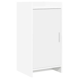 BUFET BIAŁY 40X36X80CM DREWNO INŻYNIERYJNE