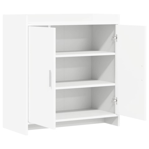 VidaXL Bufet Biały 72 x 36 x 80 cm Drewno inżynieryjne