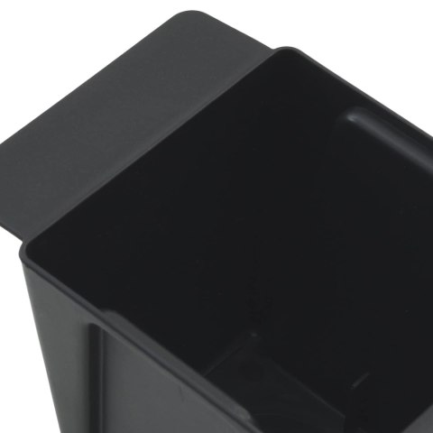 SKRZYNKI NA KWIATY DO PALET EURO 12 PCS CZARNY 14X9X9,5CM