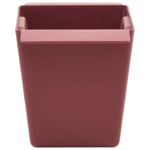 SKRZYNKI NA KWIATY DO PALET EURO 12 PCS BRĄZOWY 14X9X9,5CM