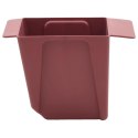 SKRZYNKI NA KWIATY DO PALET EURO 12 PCS BRĄZOWY 14X9X9,5CM