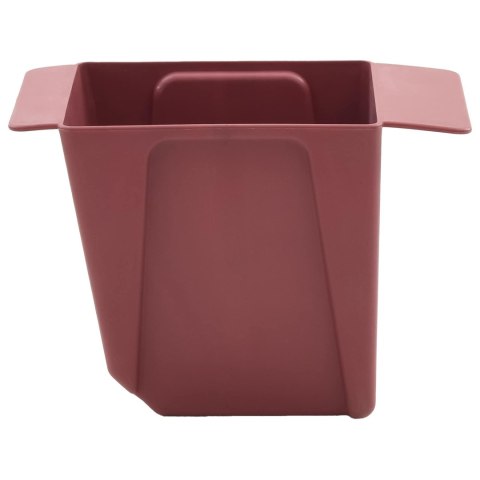 SKRZYNKI NA KWIATY DO PALET EURO 12 PCS BRĄZOWY 14X9X9,5CM
