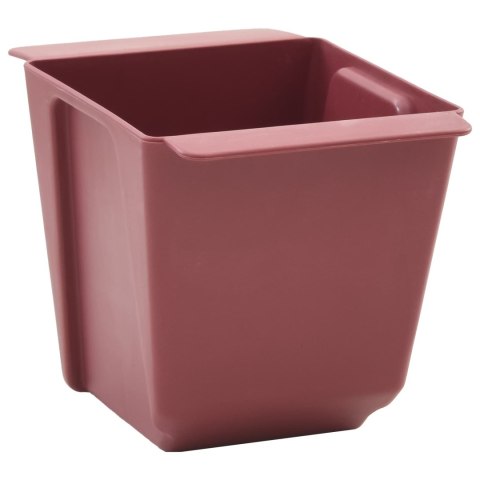 SKRZYNKI NA KWIATY DO PALET EURO 12 PCS BRĄZOWY 14X9X9,5CM