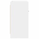 SZAFKI NOCNE 2 PCS BIAŁY 40X30X60CM DREWNO INŻYNIERYJNE