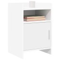 SZAFKI NOCNE 2 PCS BIAŁY 40X36X60CM DREWNO INŻYNIERYJNE