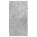 SZAFKI NOCNE BETONOWY SZARY 40X36X70CM DREWNO INŻYNIERYJNE