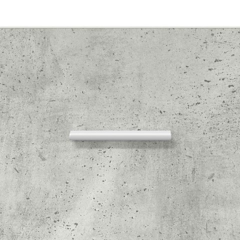 VidaXL Konsola Betonowy szary 90 x 35 x 80 cm Drewno inżynieryjne