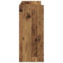 VidaXL Konsola Stare drewno 90 x 35 x 80 cm Drewno inżynieryjne