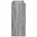 VidaXL Konsola Szary Sonoma 90 x 35 x 80 cm Drewno inżynieryjne