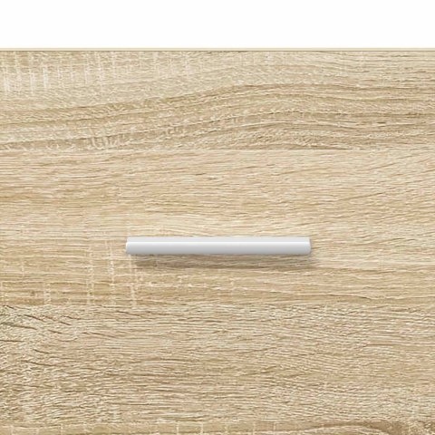 VidaXL Konsola dąb Sonoma 90 x 35 x 80 cm Drewno inżynieryjne
