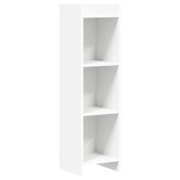 VidaXL Półka na książki Biały 30 x 30 x 111 cm Drewno inżynieryjne