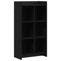 VidaXL Półka na książki Czarny dąb 59 x 30 x 111 cm
