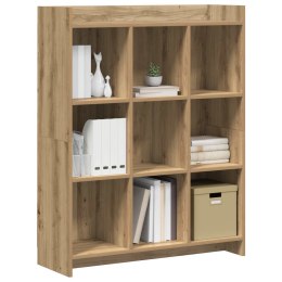 VidaXL Półka na książki Dąb artisian 87,5 x 30 x 111 cm