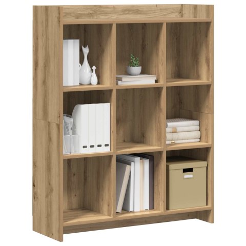 VidaXL Półka na książki Dąb artisian 87,5 x 30 x 111 cm