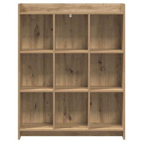 VidaXL Półka na książki Dąb artisian 87,5 x 30 x 111 cm